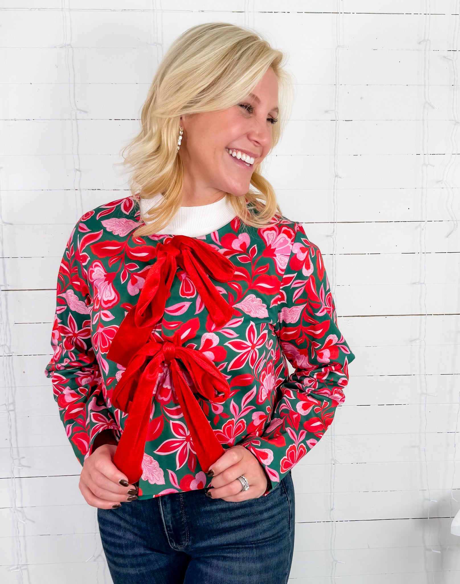 Gala Spruce It Up Bow Jacket Prosperina