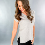 Garland Heather Grey V-Neck Sweater Vest Pinch