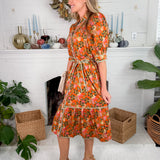 Gatlin Autumn Midi Dress THML