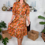 Gatlin Autumn Midi Dress THML
