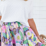 Gattas Off White Argyle Pointelle Sweater Allie Rose