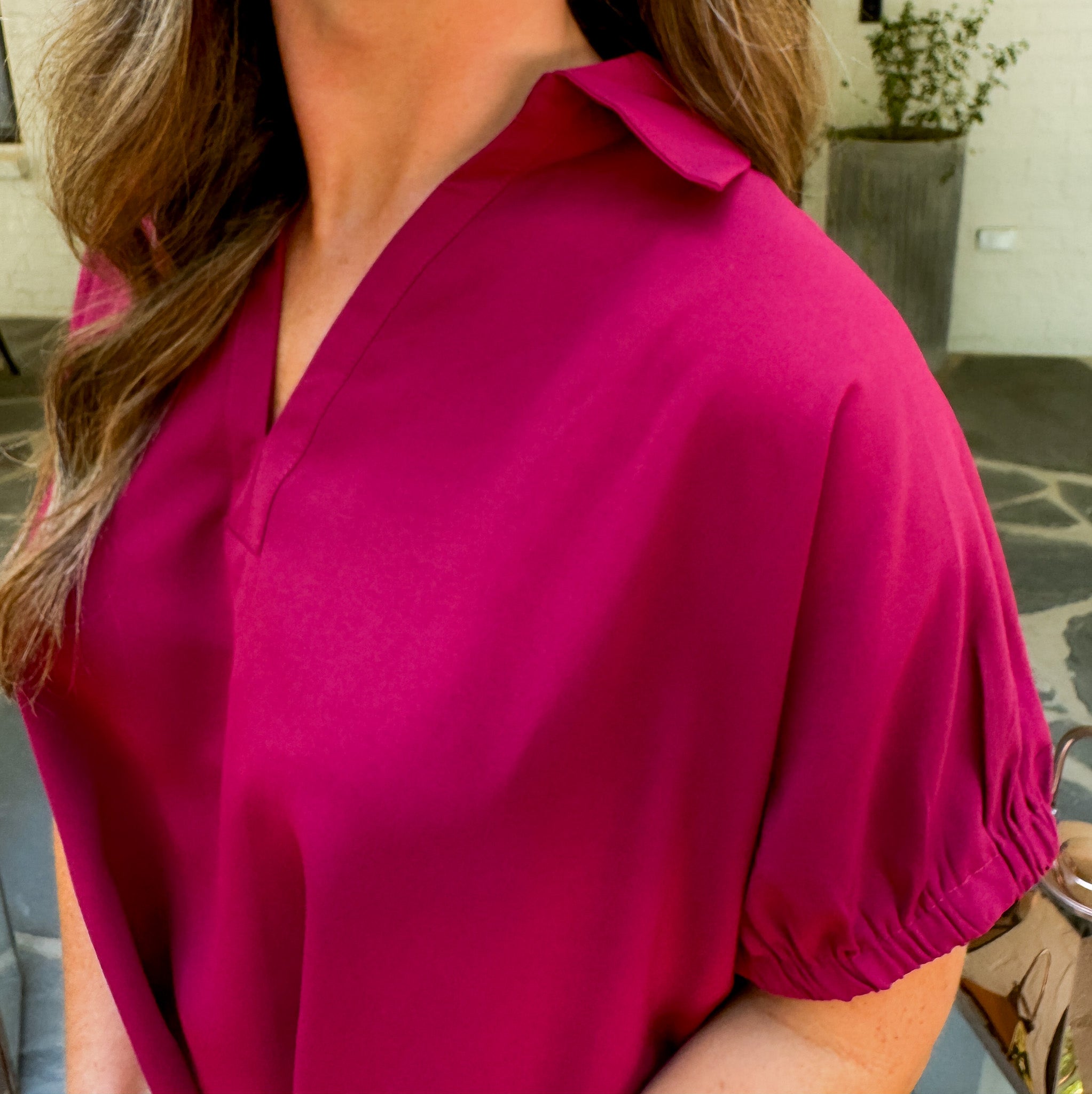 Gavitt Burgundy Top Entro