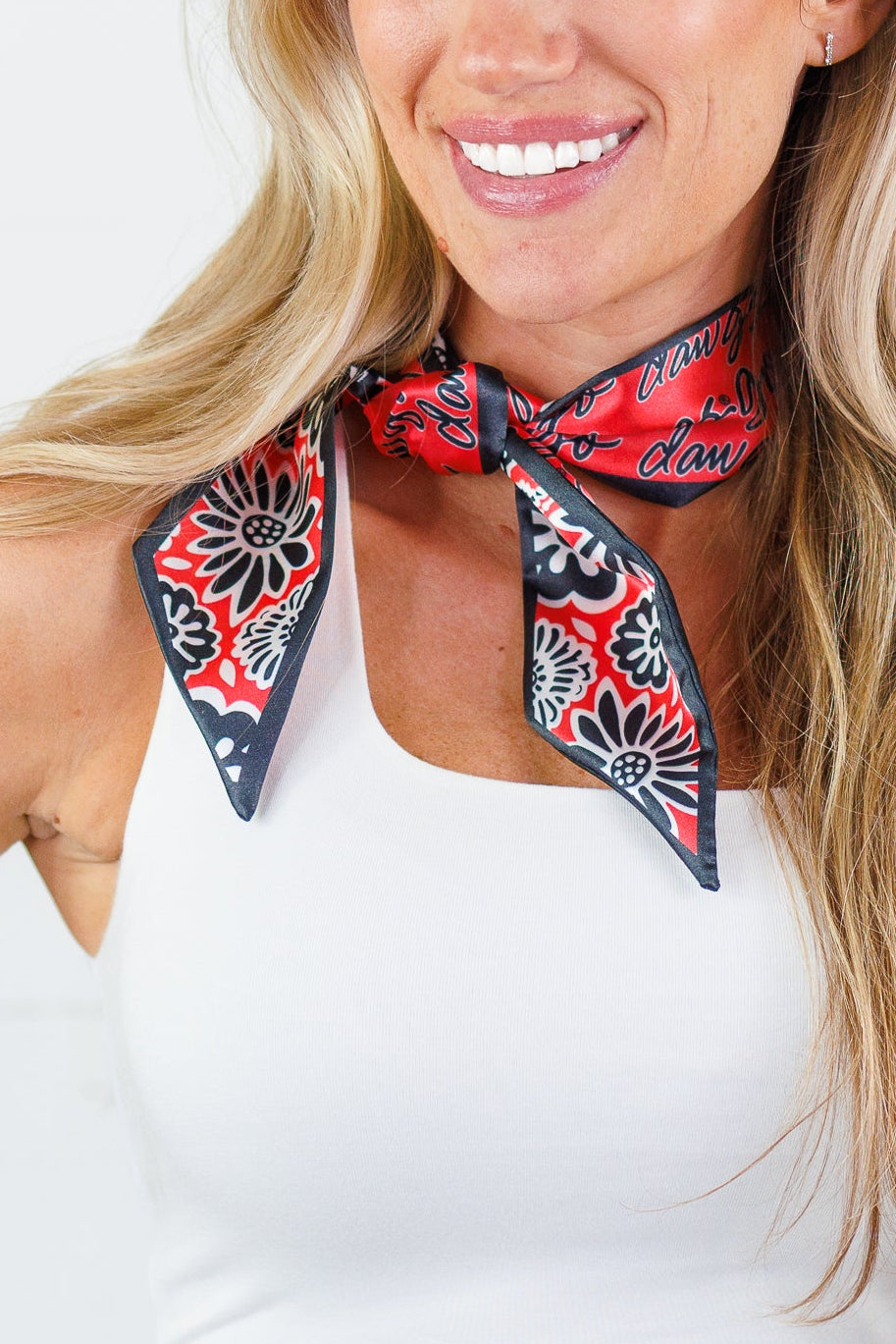 Georgia Bulldogs Twilly Scarf