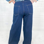 Gerhart Front Seam Dark Denim Jeans Fate