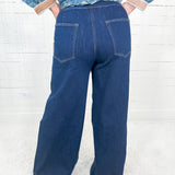 Gerhart Front Seam Dark Denim Jeans Fate