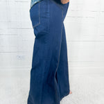Gerhart Front Seam Dark Denim Jeans Fate
