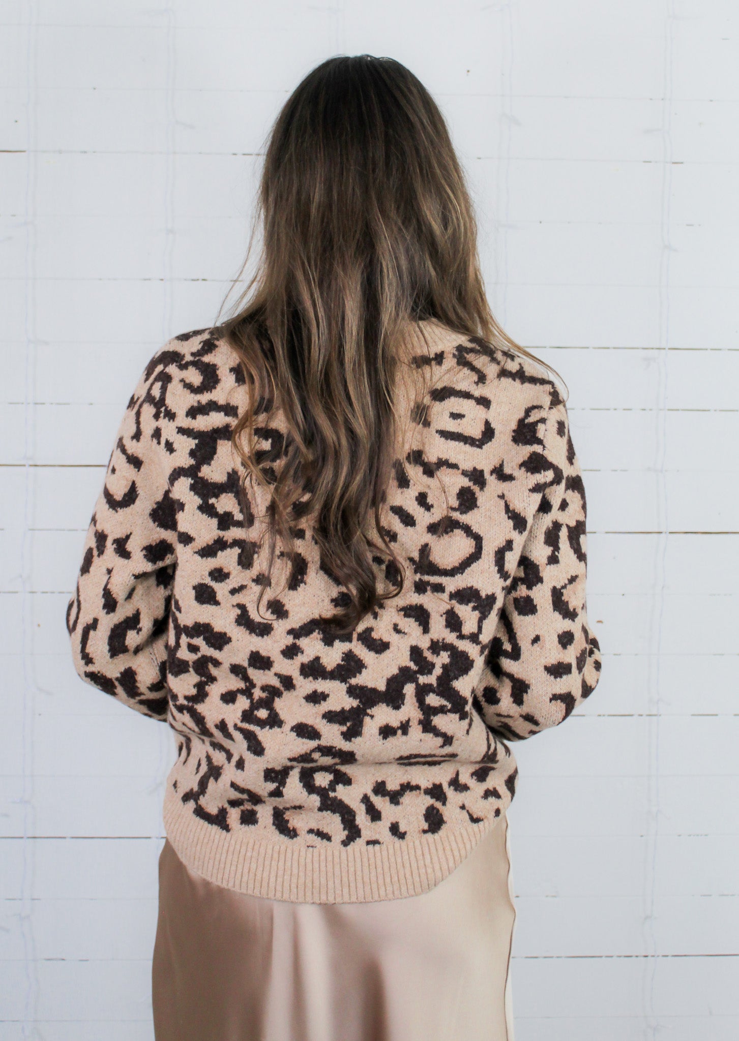 Gisela Brown Leopard Sweater KUT