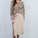 Gisela Brown Leopard Sweater KUT