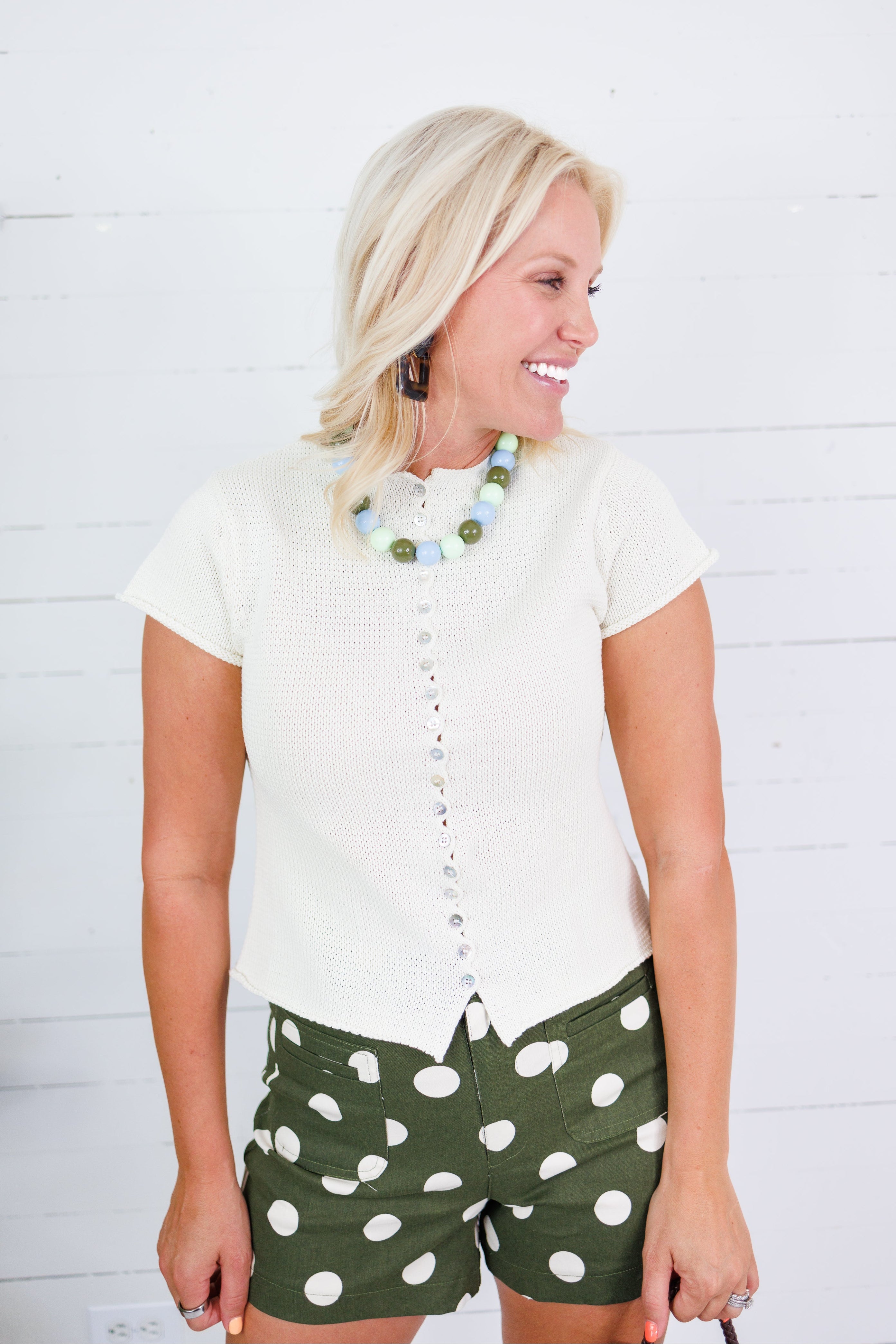 Glory Ivory Cardigan Mod Ref