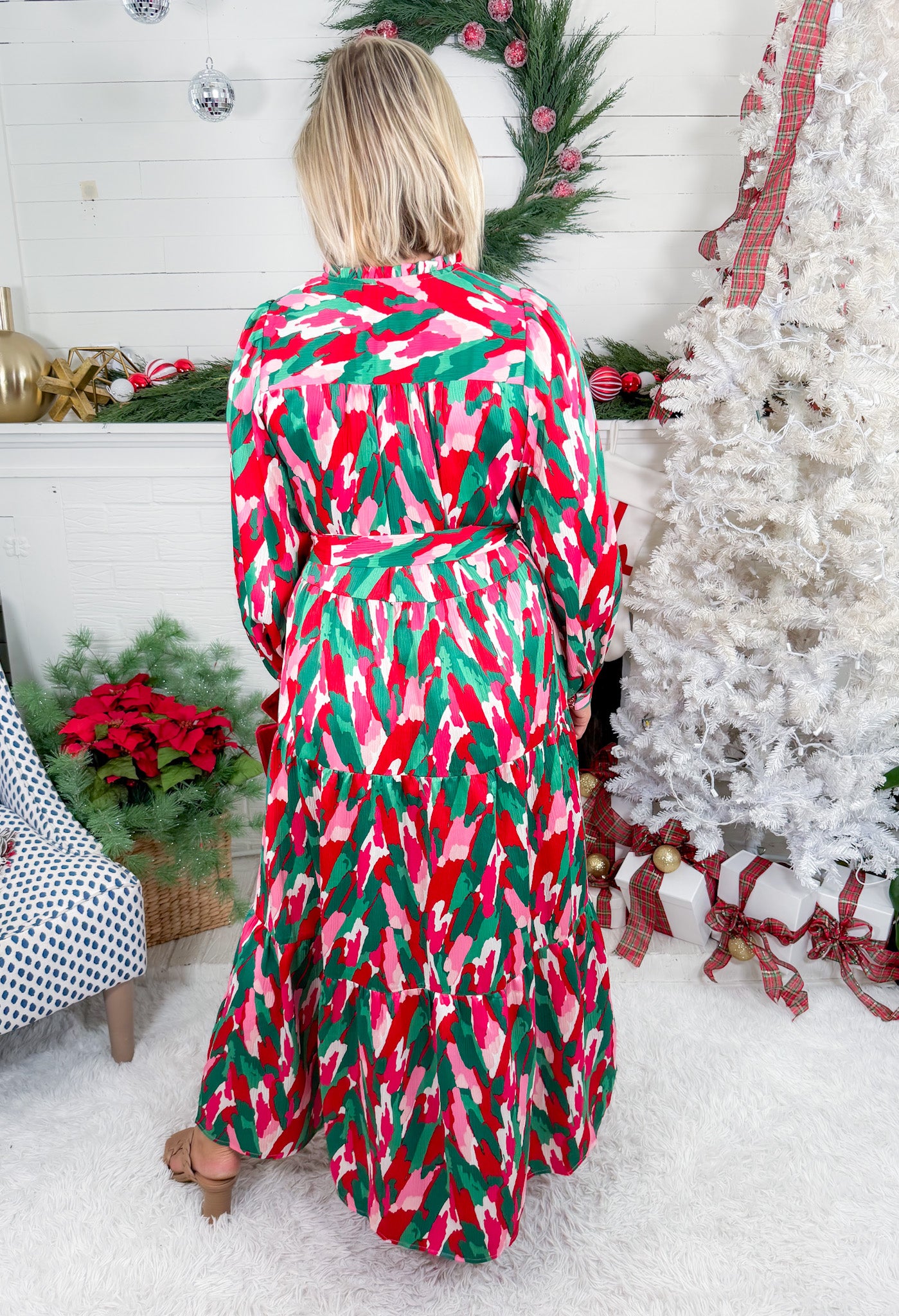 Gracelyn Pink With A Twist Maxi Dress Mary Square