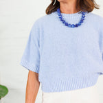 Grayson Periwinkle Blue Sweater Allie Rose