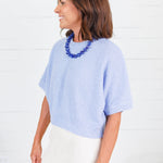 Grayson Periwinkle Blue Sweater Allie Rose