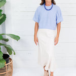 Grayson Periwinkle Blue Sweater Allie Rose