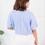 Grayson Periwinkle Blue Sweater Allie Rose