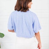 Grayson Periwinkle Blue Sweater Allie Rose