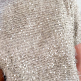 Greige Shimmer Top Molly Bracken