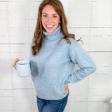 Gus Cinderella Blue Turtleneck Sweater Molly Bracken