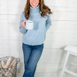 Gus Cinderella Blue Turtleneck Sweater Molly Bracken