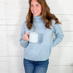 Gus Cinderella Blue Turtleneck Sweater Molly Bracken