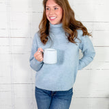 Gus Cinderella Blue Turtleneck Sweater Molly Bracken