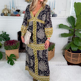 Guyana Mystique Fern Maxi Dress Aylaya