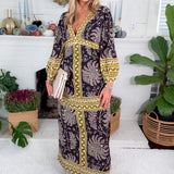 Guyana Mystique Fern Maxi Dress Aylaya