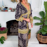 Guyana Mystique Fern Maxi Dress Aylaya