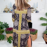 Guyana Mystique Fern Maxi Dress Aylaya