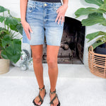 Hailey Focus High Rise Bermuda Shorts KUT