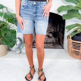 Hailey Focus High Rise Bermuda Shorts KUT