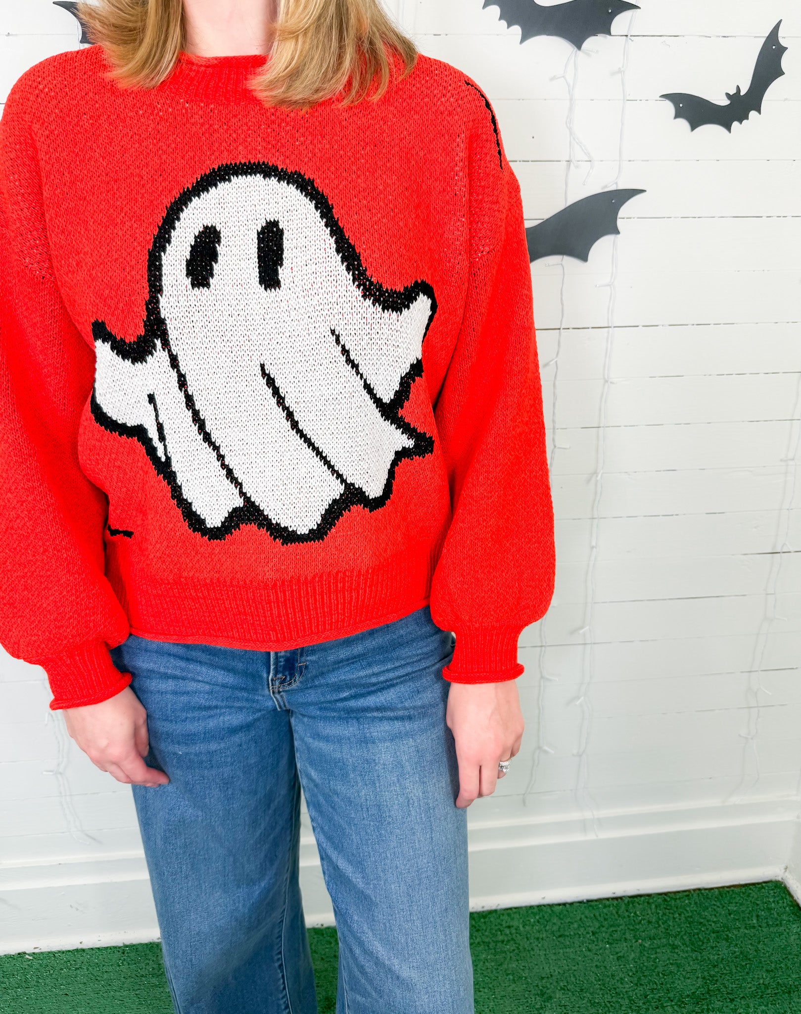 Halloween Ghost Sweater