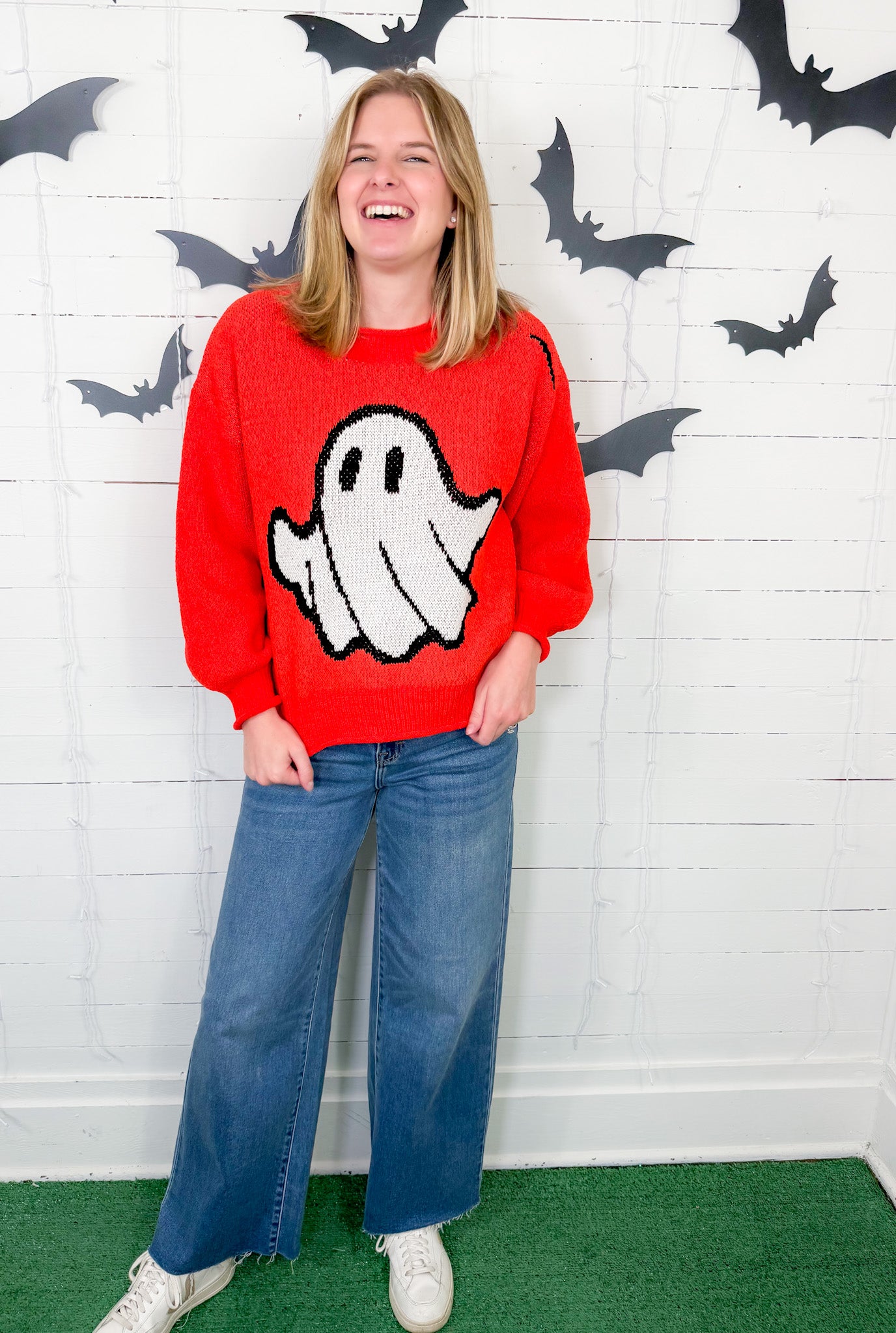Halloween Ghost Sweater