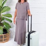 Hamilton Mocha Scuba Dress and Top See and Be Seen