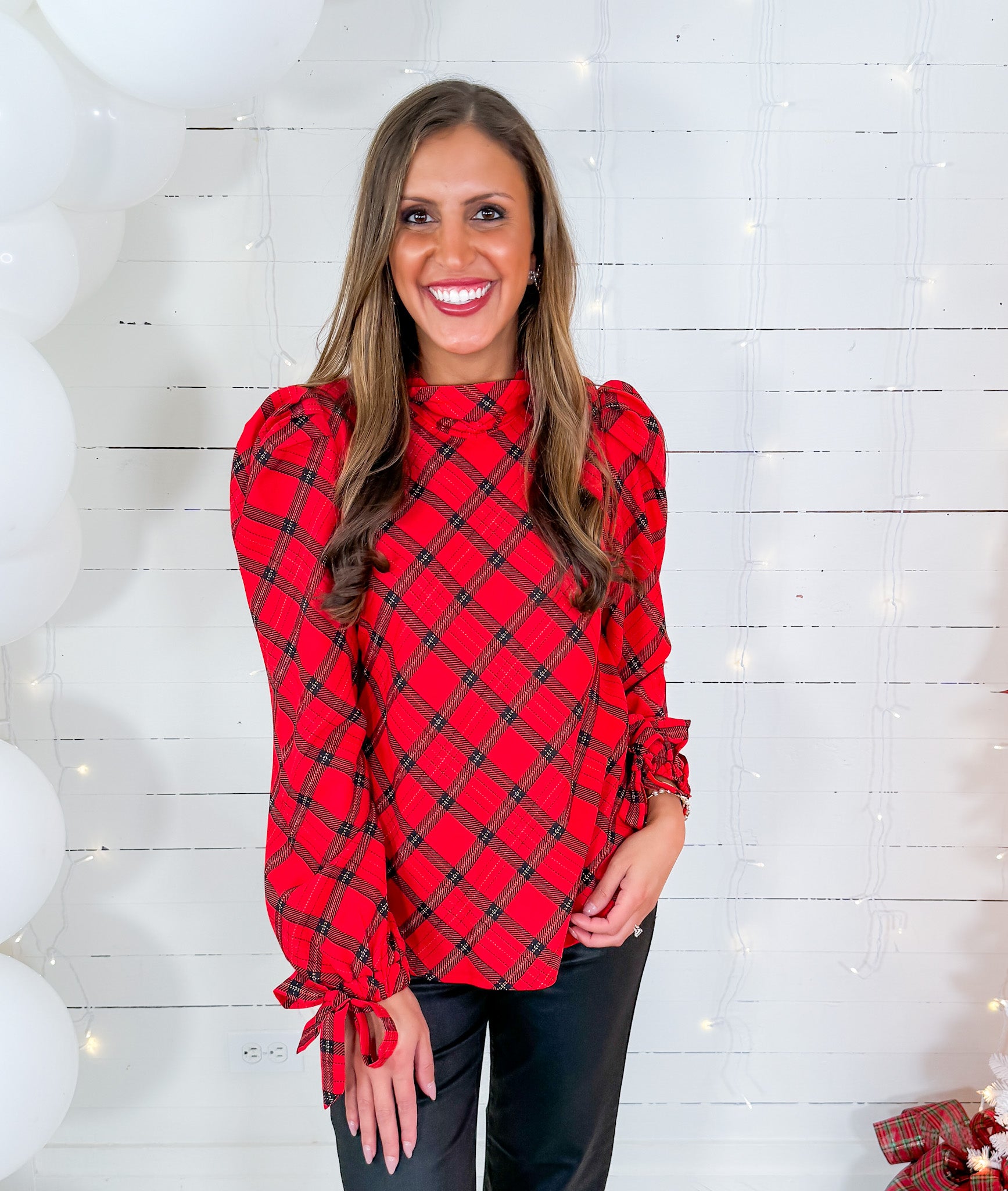 Hartland Tartan Plaid Top