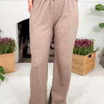 Hastings Taupe Wideleg Knit Pants BOBI 
