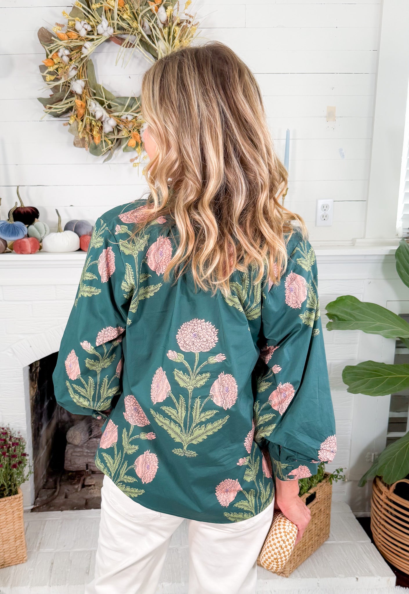 Hemphill Hunter Floral Top Entro