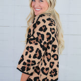 Hollis Leopard Sweater Rain and Rose