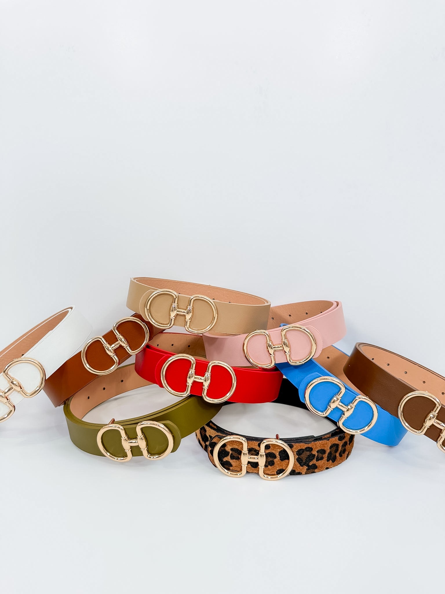 Horse Bit Buckle Belt