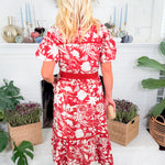 Howell Brick Maxi Dress Entro