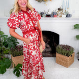 Howell Brick Maxi Dress Entro