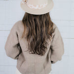 Hutchens Macchiato Front Tie Cardigan Elan