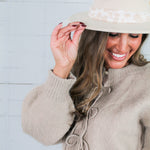 Hutchens Macchiato Front Tie Cardigan Elan