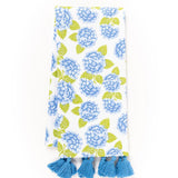 Hydrangea Tea Towel Mary Square