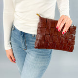 Mimie Recycled Vegan Leather Crossbody / Clutch