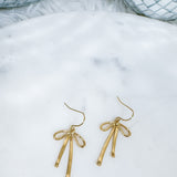 Fabulously Perfect Flowy Bow Earrings