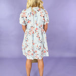 Jacey Sommerset Floral Babydoll Mini Dress | Clover and Bee