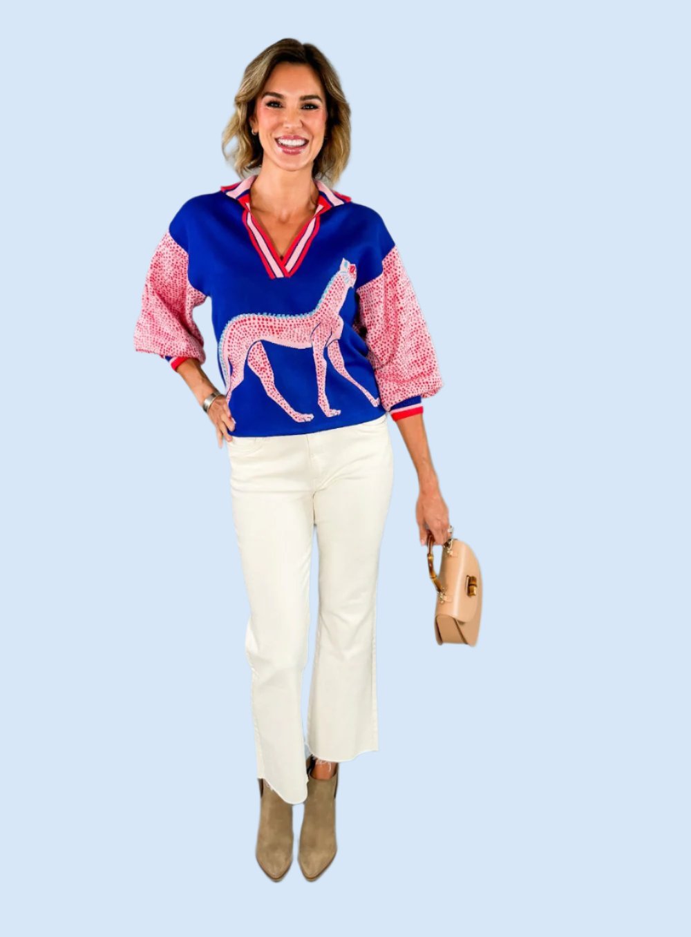 Lolli Charmed Cheetah Sweater Emily McCarthy