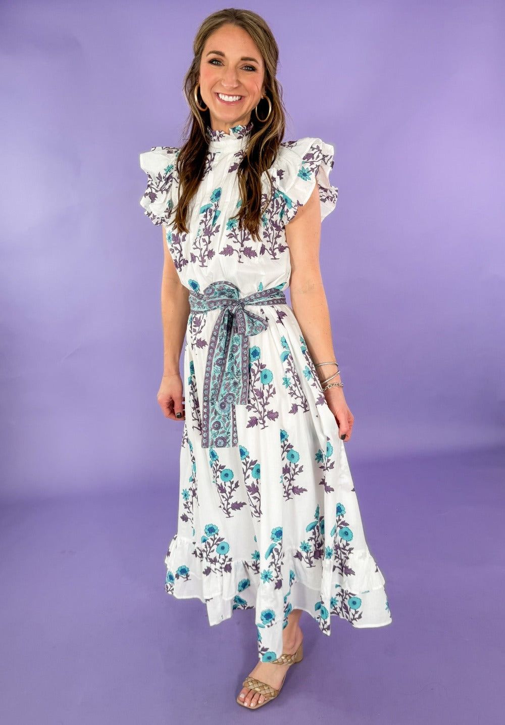 Jasmine Primrose Maxi Dress Victoria Dunn | Clover and Bee