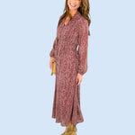 Debby Red Mona Maxi Dress Molly Bracken