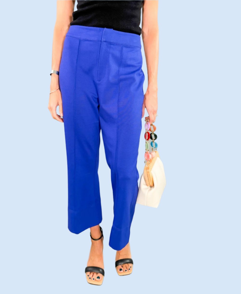 Saylor Royal Blue Ponte Pants Emily McCarthy